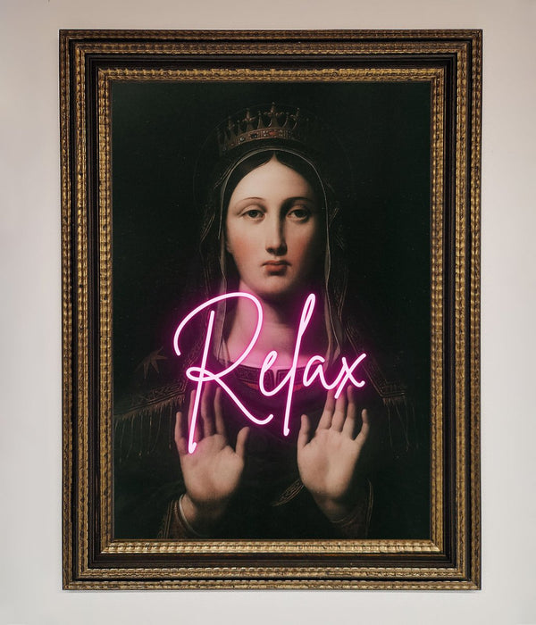Relax Mate Framed Wall Art - Hi Society