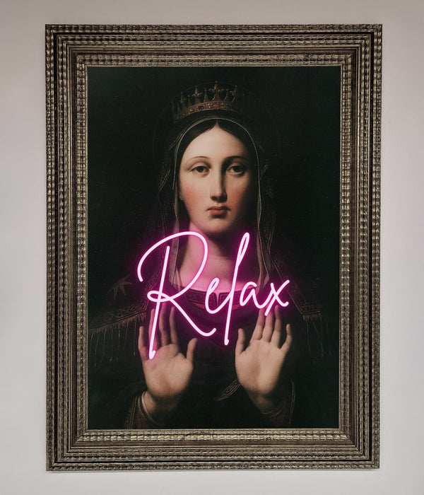 Relax Mate Framed Wall Art - Hi Society