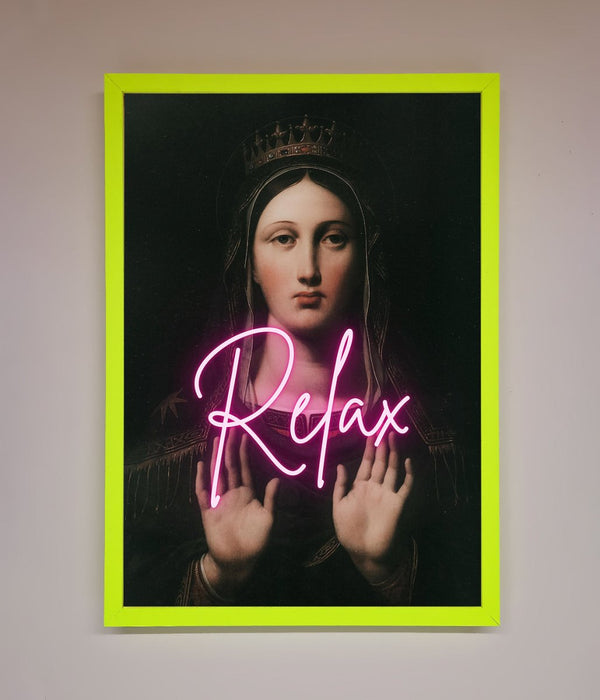 Relax Mate Framed Wall Art - Hi Society