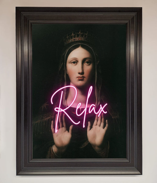 Relax Mate Framed Wall Art - Hi Society
