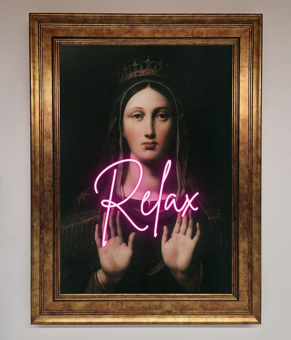 Relax Mate Framed Wall Art - Hi Society