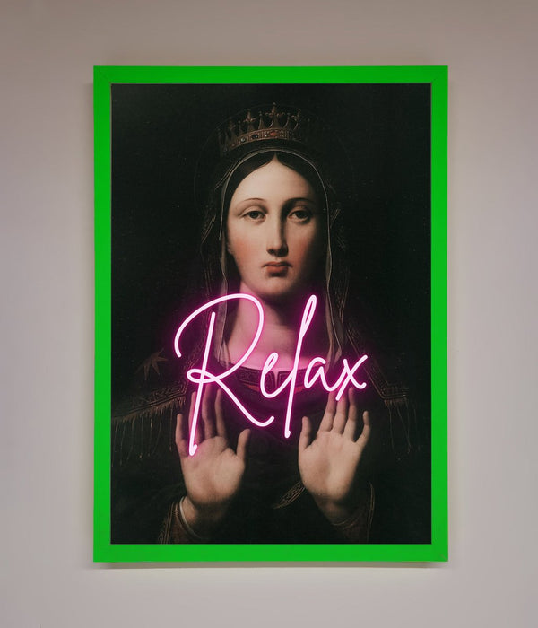 Relax Mate Framed Wall Art - Hi Society