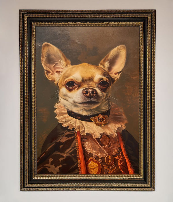 Renaissance Chiuhua Framed Print - Hi Society