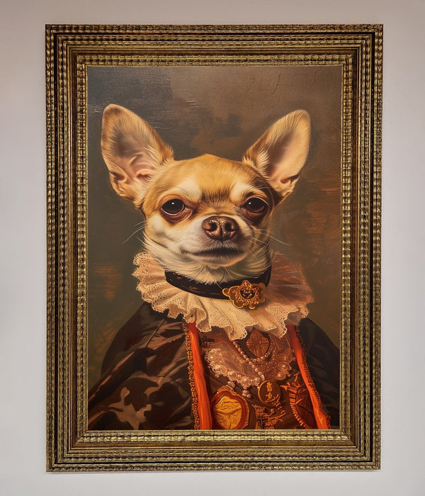 Renaissance Chiuhua Framed Print - Hi Society