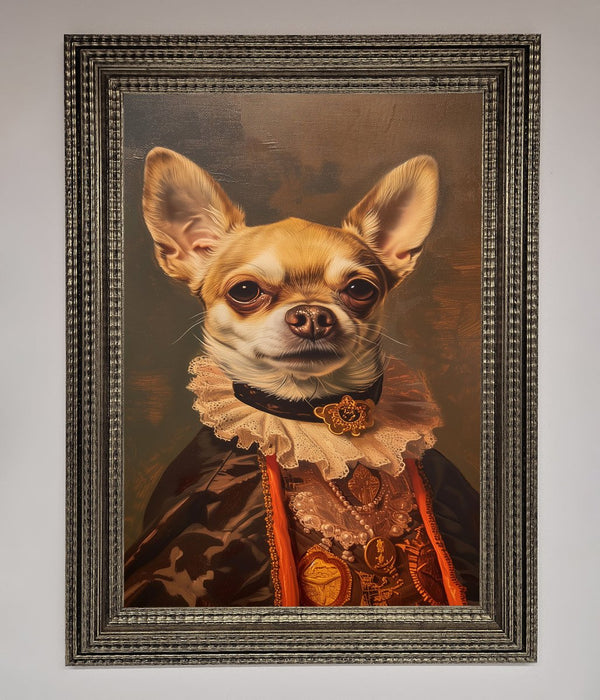 Renaissance Chiuhua Framed Print - Hi Society
