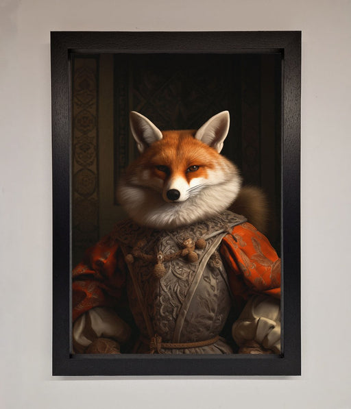 Renaissance Fox Framed Poster - Hi Society