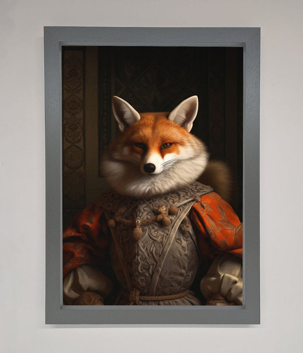 Renaissance Fox Framed Poster - Hi Society