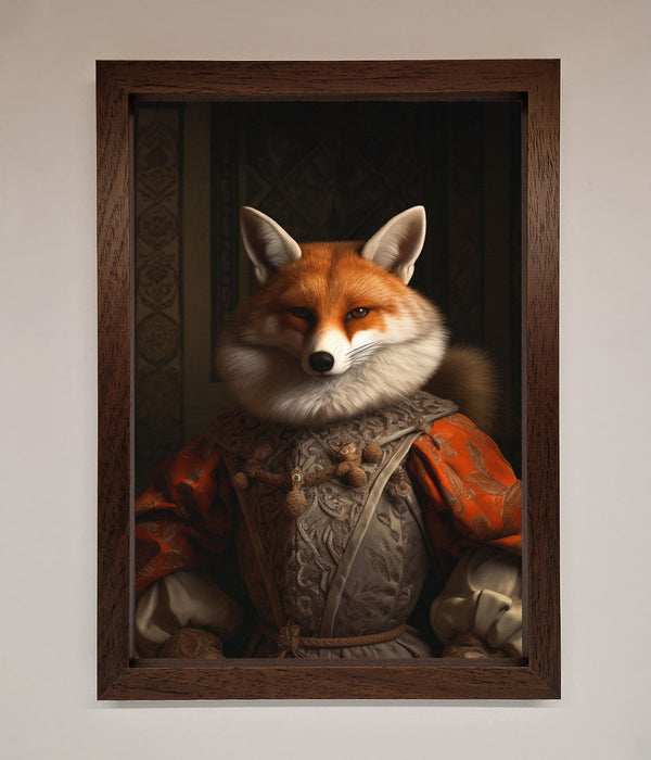 Renaissance Fox Framed Poster - Hi Society