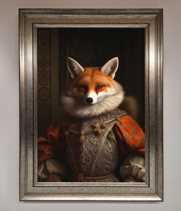 Renaissance Fox Framed Poster - Hi Society