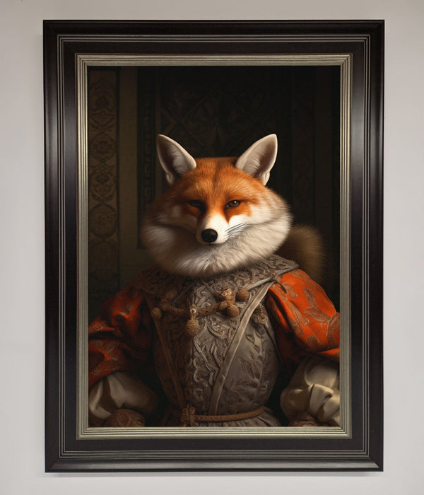 Renaissance Fox Framed Poster - Hi Society