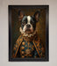 Renaissance French Bulldog Framed Print - Hi Society