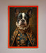 Renaissance French Bulldog Framed Print - Hi Society