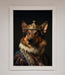 Renaissance German Shepherd Framed Wall Art - Hi Society