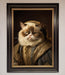 Renaissance Grumpy Cat Framed Print - Hi Society