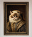 Renaissance Grumpy Cat Framed Print - Hi Society