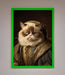 Renaissance Grumpy Cat Framed Print - Hi Society