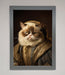 Renaissance Grumpy Cat Framed Print - Hi Society