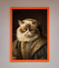 Renaissance Grumpy Cat Framed Print - Hi Society