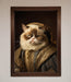 Renaissance Grumpy Cat Framed Print - Hi Society