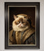 Renaissance Grumpy Cat Framed Print - Hi Society