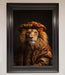 Renaissance Lion Framed Wall Art - Hi Society