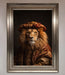 Renaissance Lion Framed Wall Art - Hi Society