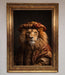 Renaissance Lion Framed Wall Art - Hi Society