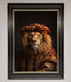 Renaissance Lion Framed Wall Art - Hi Society