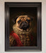 Renaissance Pugs Framed Poster - Hi Society
