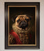 Renaissance Pugs Framed Poster - Hi Society