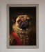 Renaissance Pugs Framed Poster - Hi Society
