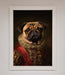 Renaissance Pugs Framed Poster - Hi Society