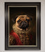 Renaissance Pugs Framed Poster - Hi Society