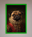 Renaissance Pugs Framed Poster - Hi Society