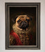 Renaissance Pugs Framed Poster - Hi Society