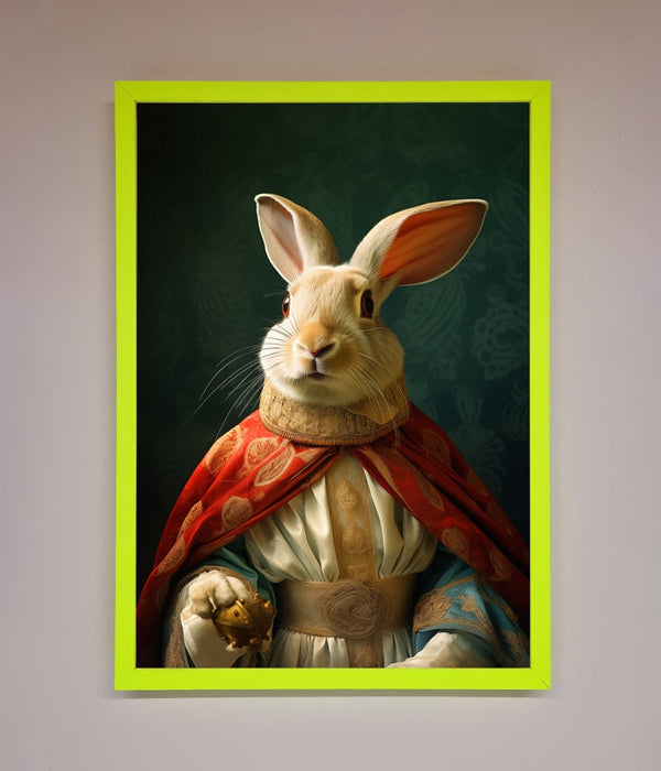 Renaissance Rabbit Framed Poster - Hi Society