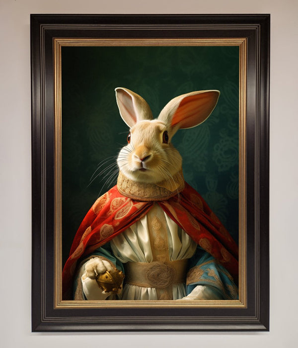 Renaissance Rabbit Framed Poster - Hi Society