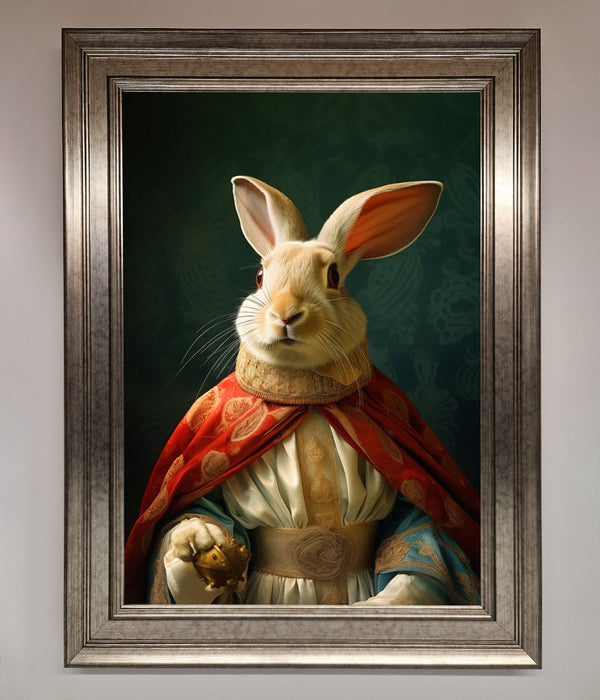 Renaissance Rabbit Framed Poster - Hi Society