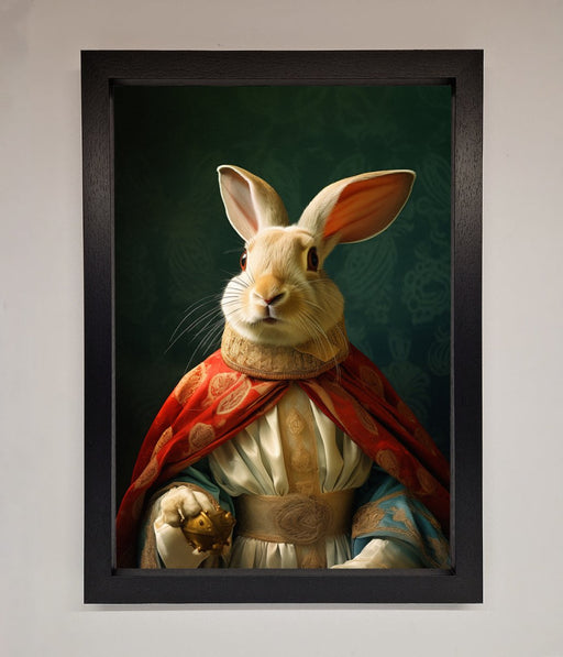 Renaissance Rabbit Framed Poster - Hi Society