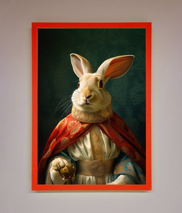 Renaissance Rabbit Framed Poster - Hi Society