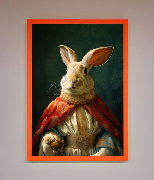 Renaissance Rabbit Framed Poster - Hi Society