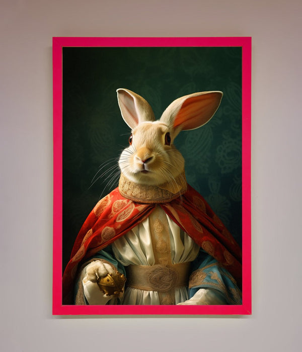 Renaissance Rabbit Framed Poster - Hi Society