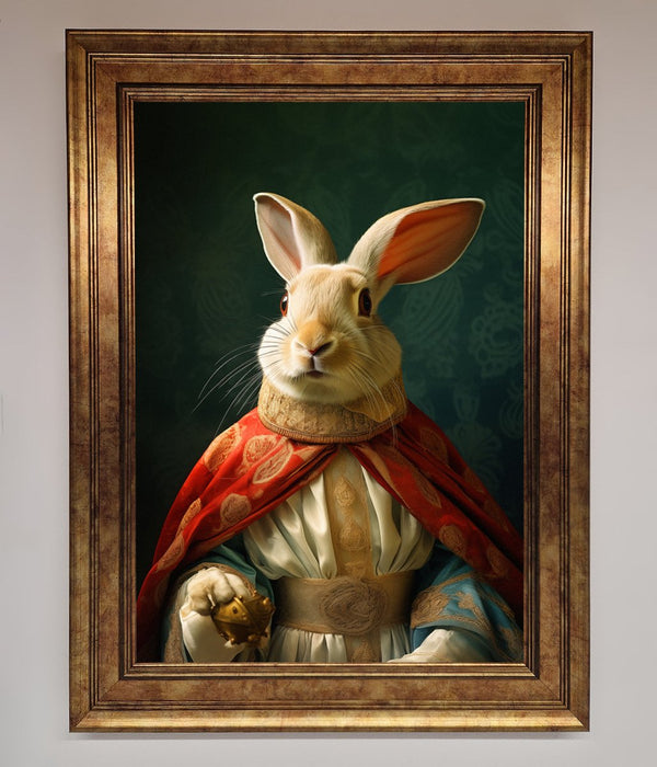 Renaissance Rabbit Framed Poster - Hi Society