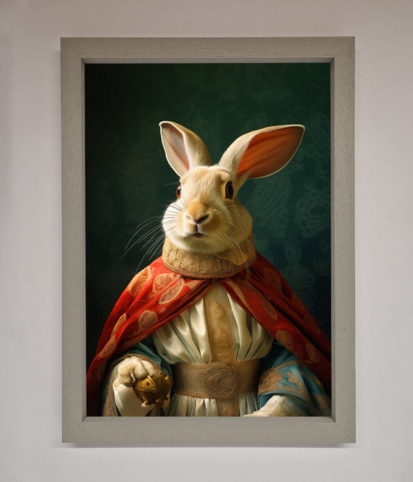 Renaissance Rabbit Framed Poster - Hi Society
