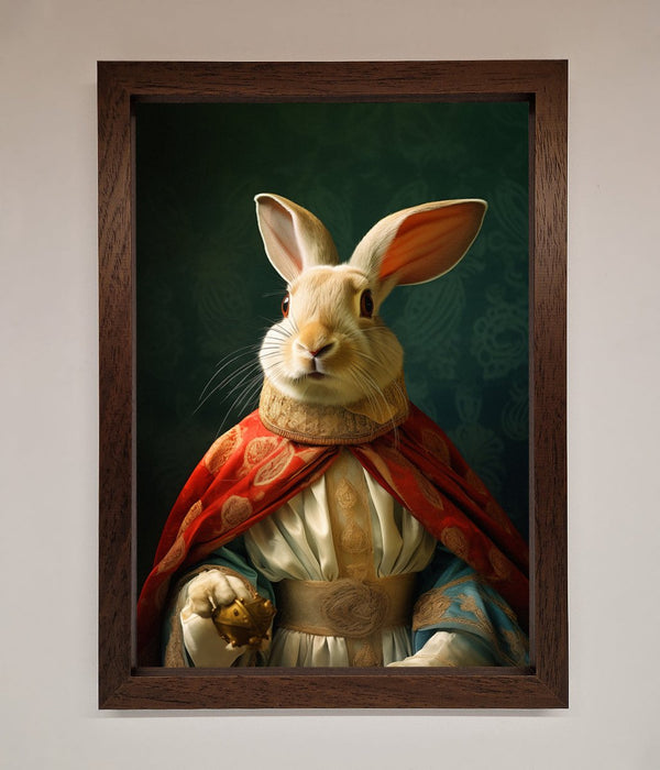 Renaissance Rabbit Framed Poster - Hi Society