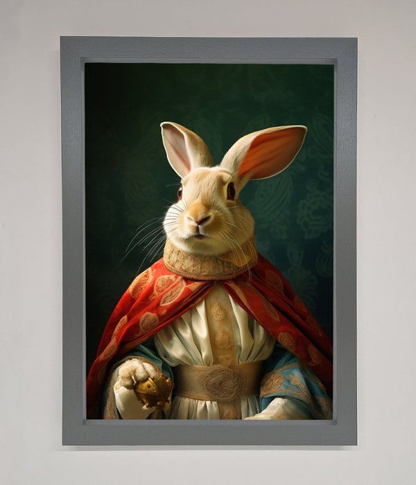 Renaissance Rabbit Framed Poster - Hi Society