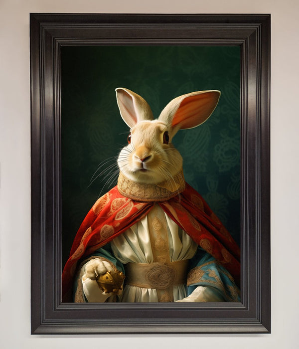 Renaissance Rabbit Framed Poster - Hi Society