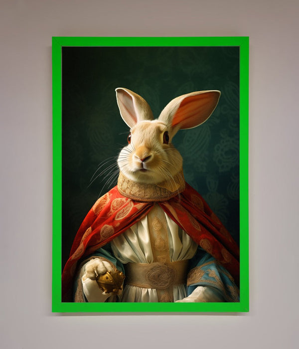 Renaissance Rabbit Framed Poster - Hi Society
