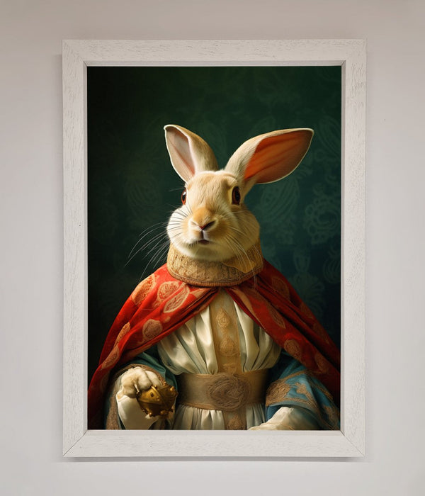 Renaissance Rabbit Framed Poster - Hi Society