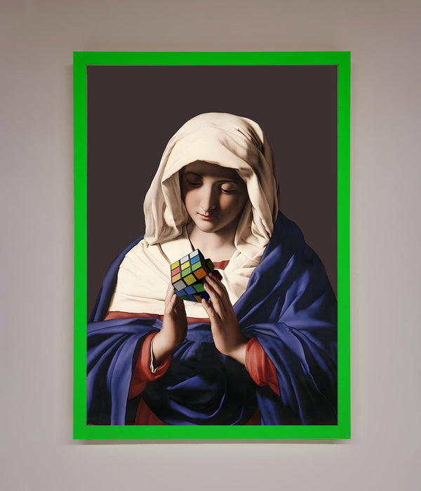 Renaissance Rubik Cube Framed Wall Art - Hi Society